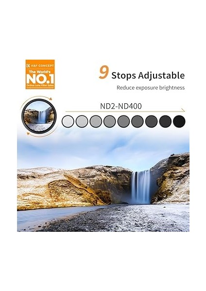 Concept 77 mm Nd Filtre, K&amp;f Konsept 77 mm Ultra Ince ND2-ND400 Fader Değişken Nötr Yoğunluk Ayarlanabilir Lens Filtresi Ultra Ince Nd Filtre Optik Cam fiyatları