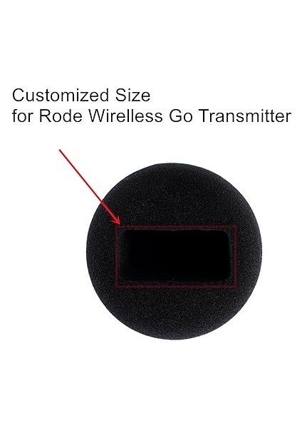 Rode Kablosuz Go Verici Yedek Röportaj Go Köpük Için Kapak Köpük Mükemmel Fit fırsatları