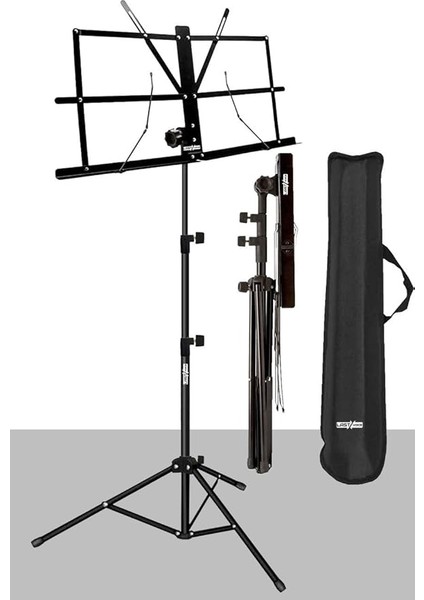 NT-106 Tel Nota Sehpası Makaslı (Taşıma Çantalı)