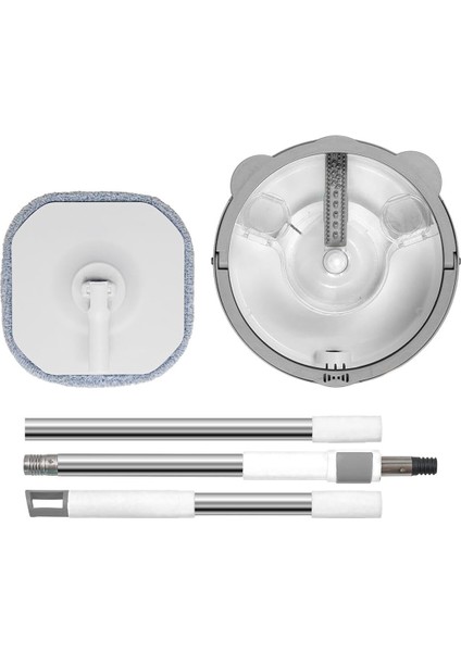 Beyaz Temiz &amp; Kirli Suyu Ayırma Özelliği Otomatik Temizlik Seti Mop Paspas modelleri