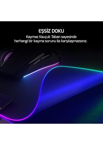 GP700 Rgb 700X300X4MM Gaming Mousepad indirimleri