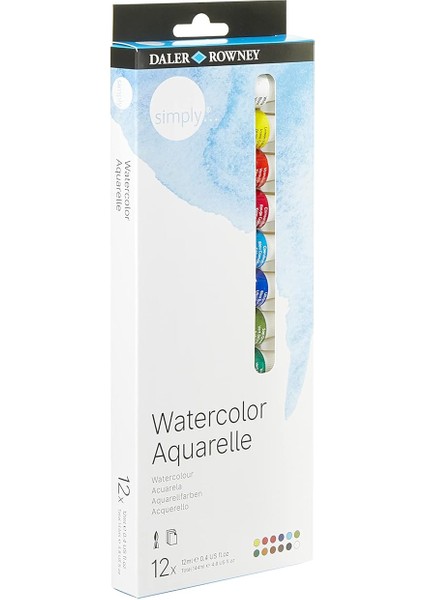 Rowney Simply 24X12ML Suluboya Seti fiyatları