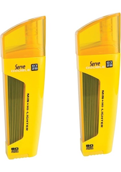 Dbl Mek Kur Klm Ucu-Fos Klm 07MM Sarı 2lı Set