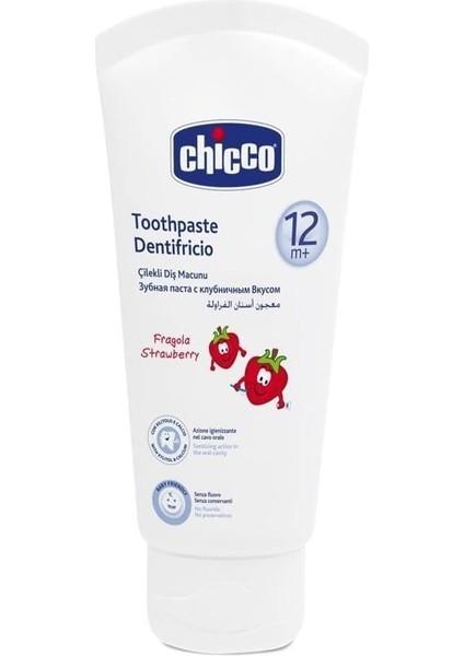 Çilekli Diş Macunu (12 Ay+)