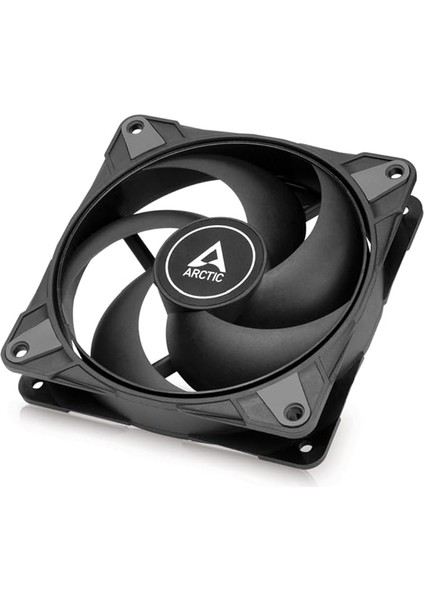 P12 Max - Pc Fanı, Yüksek Performanslı 120 mm Kasa Fanı, Pwm Kontrollü 200–3300 Rpm, Statik Basınç Için Optimize Edilmiş, 0db Modu, Akışkan Dinamik Rulman - Siyah