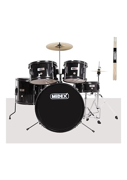 CD500X-BK Akustik Çocuk Baterisi Davulu Seti 5-18 Yaş Için Full Set fiyatları