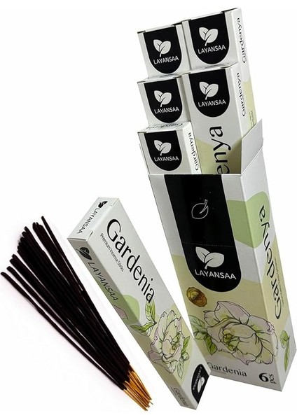 Gardenya (Gardenia) Kokusu Özel Aroma Kokusu Agarbatti Arınma 20 Adet 1 Paket Çubuk Tütsü fiyatları