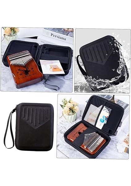 Taşınabilir Su Geçirmez Kalimba Parmağı Piyano Koruyucu Kutusu Darbelere Dayanıklı Müzik Aleti Saklama Çantası Kompakt ve Kolay Taşınabilir Thumb Piano Kılıfı indirimleri