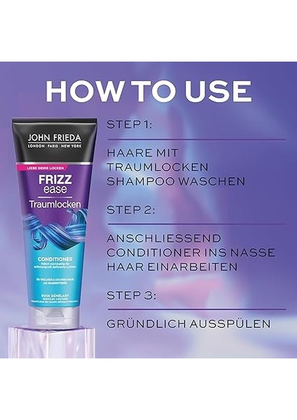 Frieda Frizz Ease Dream Curls Kusursuz Bukleler Saç Bakım Kremi 250 ml indirimleri