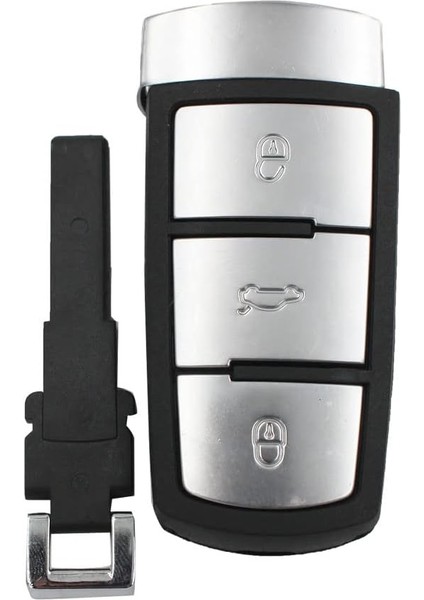 Volkswagen Passat B6 cc Magotan Için Yeni Yedek 3 Düğmeli Uzaktan Anahtar Kabuğu Kılıfı Fob Akıllı Araç Anahtar Muhafazası Vw Için