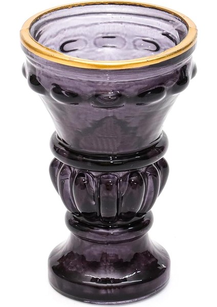 Detaylı Antrasit Kristal Cam Şamdan Mumluk