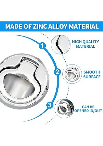 Çekmeli Kulp, 2 Adet, Mobilya Kulpu, Kamp, Tekne, Karavan Için, Mandallı Kilit modelleri