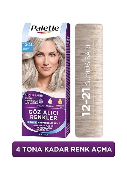 Göz Alıcı Renkler 12-21 Gümüş Sarı modelleri