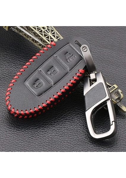 Deri Anahtar Kılıfı (Nissan Qashqai, x Trail, Pathfinder ile Uyumlu) fırsatları