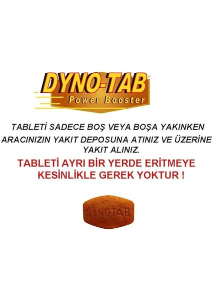 Dyno Tab Ultra Yakıt Performans Arttırıcı ve Sistem Temizleyici indirimleri