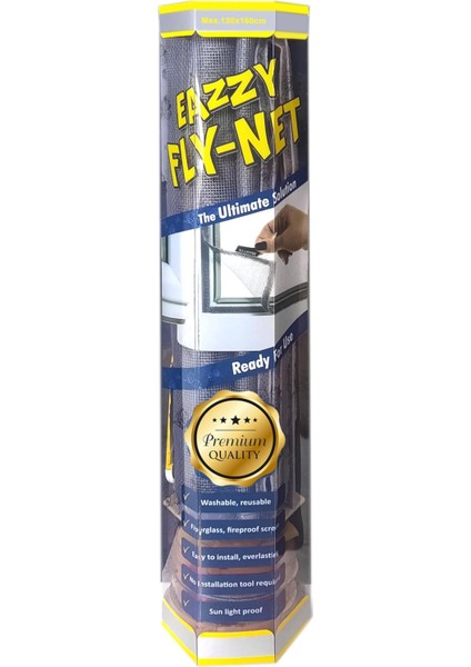 Fly-Net Pencere Sinekliği | 130X160CM