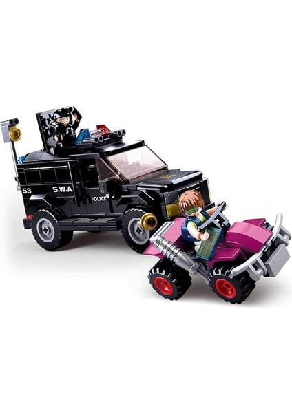 Police Zırhlı Araç Yapım Seti, 293 Parça