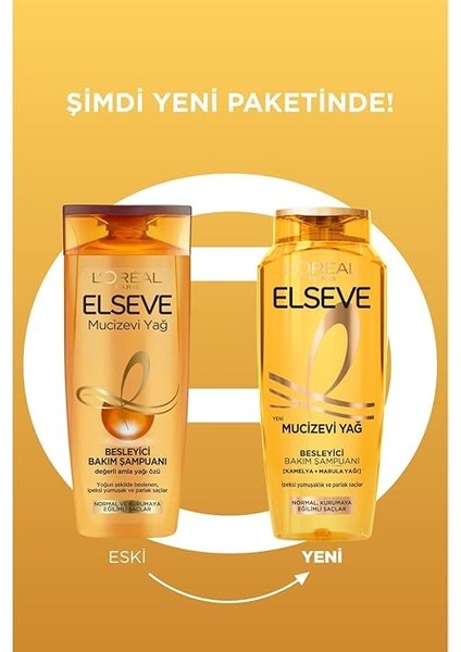 Paris Elseve Mucizevi Yağ Besleyici Bakım Şampuanı 300 ml fırsatları