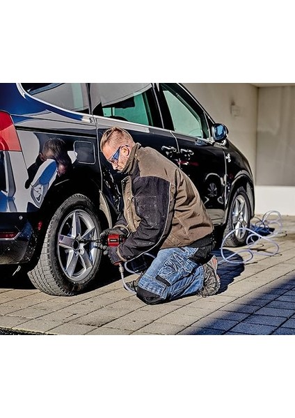 Havalı Darbeli Somun Sıkma Tc-Pw 610 (Maks. Tork 610 Nm, Sağ/sol Dönüş, 10 Adet Soket, Boş Yağ Şişesi, Tapa Nipeli, 125 mm Uzatma Aparatı) - 4138960 modelleri