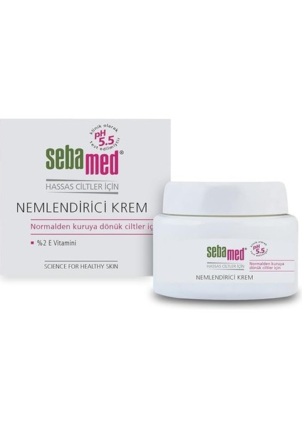 Vitamin E Içeren Nemlendirici Yüz ve Boyun Cilt Bakım Kremi – Günlük Bakım - 75 ml