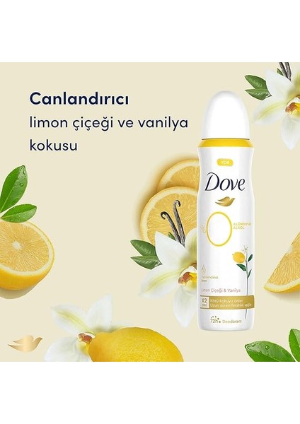 Kadın Deodorant%0 Alüminyum Limon Çiçeği &amp; Vanilya 150ML fırsatları