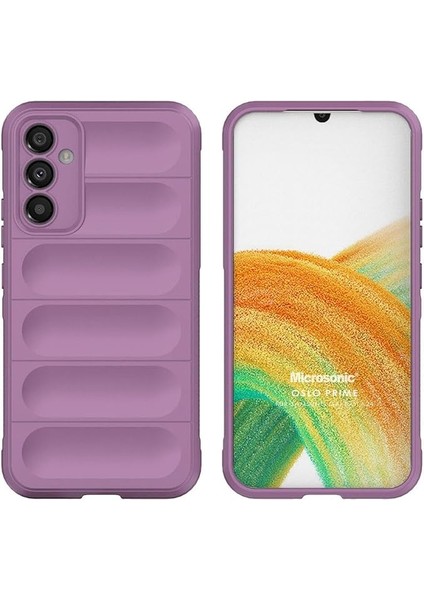 Samsung Galaxy A25 Için Kılıf Oslo Prime Lila [galaxy A25 ile Uyumlu Kılıf - Lila]