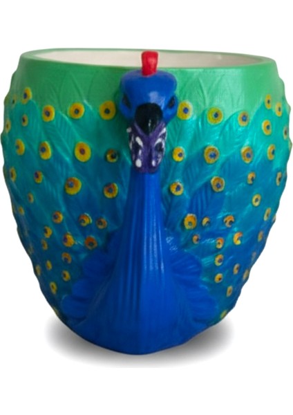 Tavus Kuşu Formlu Dekoratif Obje – 10 cm x 8 cm modelleri