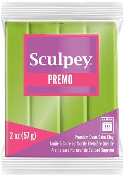 Premo Accents Polymer Clay 2oz-Bright Green Pearl fiyatları