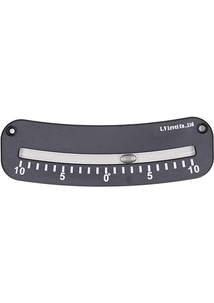 Klinometre ‑10° Ila 0° Ila 10° Arası Şeffaf Ölçekli Mini Açılı Eğim Ölçer Sabitleme Delikli modelleri