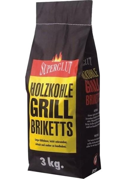 Briketts Mangal Kömürü 3 Kg.