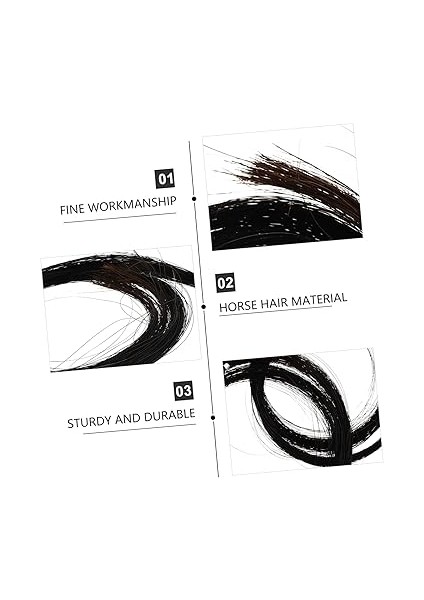 2 Viyola Yay Saç Keman Aksesuarları Saç Için Yay Gerçek Moğol Atı Kılı Yay Saç Keman Viyola Için At Kılı Müzikal Viyola Için Fiyonk Saç Yay At Kılı Doğal Keman Yayı Tedarik At Saçı fiyatları