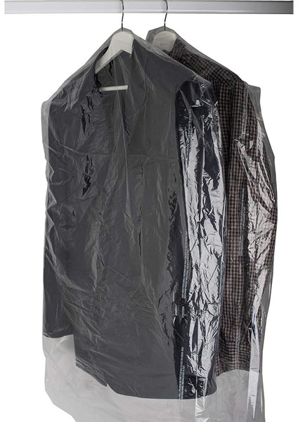 Kırtasiye Şeffaf Elbise Torbası - 10 Adet (60X120, Şeffaf) fiyatları