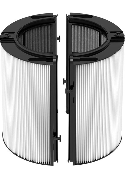 360° Combi 2'si 1 Arada Hepa + Karbon Filtre Dyson TP04 TP06 TP07 TP09 TP10 TP4A TP7A HP04 HP06 HP07 HP09 HP10 Hava Temizleyici ve Fan, H13 Gerçek Hepa Filtresi