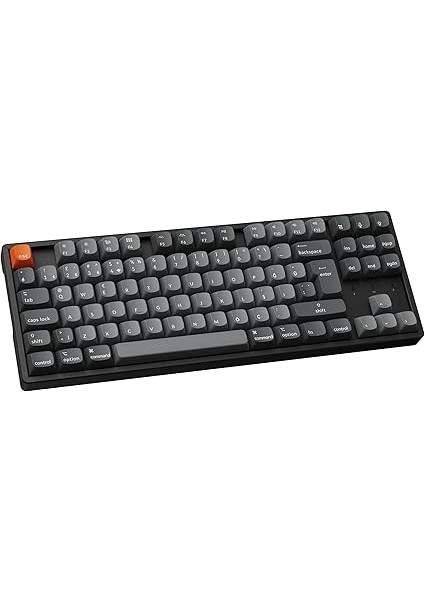 K8 Max%80 Tkl Rgb Türkçe Red Switch Kablosuz Alüminyum Çerçeve Karbon Siyah Mekanik Klavye fiyatları
