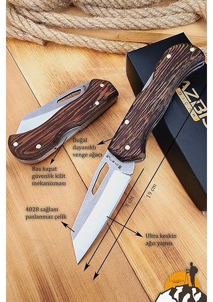 Sap Kamp Çakısı Outdoor Piknik Çakısı Bahçe Çakısı (ÇKP-823) fırsatları