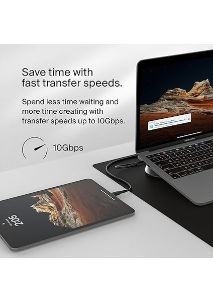 11'i 1 Arada Evrensel Usb-C Pro Bağlantı Istasyonunu 3 Monitör Desteğiyle Bağlayın, Silikon Hareket Teknolojisi - Mac, Windows ve Chromebook ile Çalışır - 10 Gbps Aktarım Hızları ve 2.5gbps indirimleri