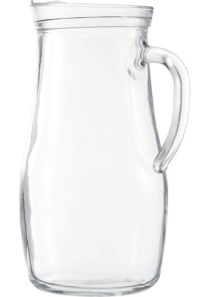 Misket Tekli Sürahi, 1.8 L Hacim, Cam, Beyaz fırsatları