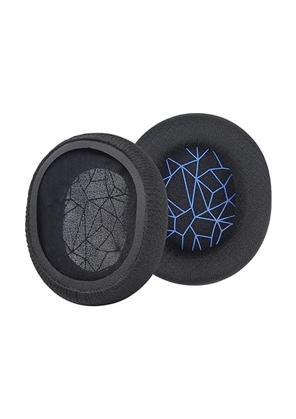 Arctis 1 3 5 7 9x Pro Uyumlu Kulaklık Pedi ve Süngeri - Siyah Mavi Kumaş fırsatları