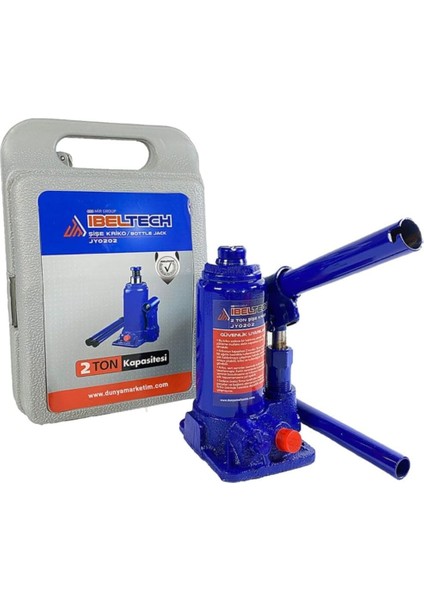 Strong Ibeltech 2 Ton Kapasiteli Şişe Kriko Çantalı Kriko