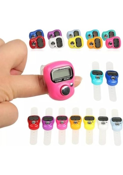 3 Adet Zikirmatik Sayaç Yüzük Tesbih Çekme Salavat ve Zikir Sayacı modelleri