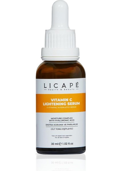 Vitaminli Aydınlatıcı Serum 30 ml