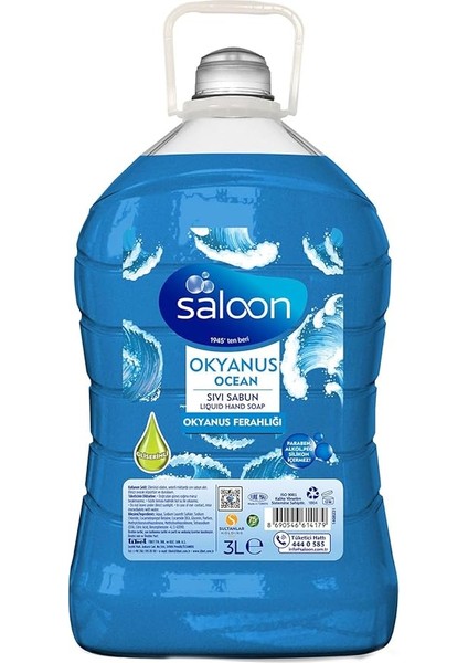 Sivi Sabun Okyanus Ferahliği 3 L