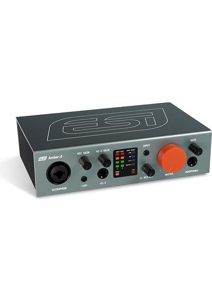 Audio Amber I1 Profesyonel 2-Giriş/2-Çıkış 24-BIT/192KHZ Usb-C Ses Kartı | Mac/pc/ios Uyumlu)