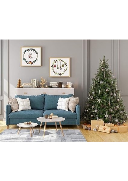 Noel Desenli Nakış Başlangıç Seti, Yeni Başlayanlar Için Çapraz Dikiş, 3 Desen, 1 Çember ve Renkli Iplikler ile Tam Damgalı Set (Noel 2) indirimleri
