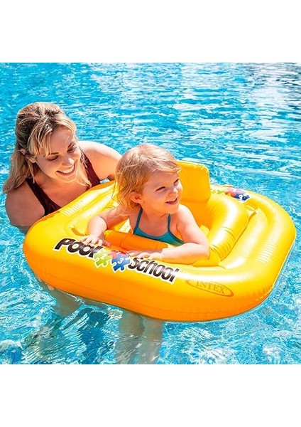 56587 Pool School Oturaklı Simit 79 Cm, Su Sporları, Plaj Malzemesi, Şişme Ürün, Yüzme Aksesuarı, Kamp, Dalış, Güvenlik indirimleri
