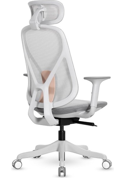 XD-1004-FILELI Başlıklı Çalışma Koltuğu Gri indirimleri