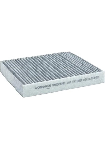 Karbonlu Polen Filtresi Fiat Egea Hatchback 1.4 2016- ile Uyumlu