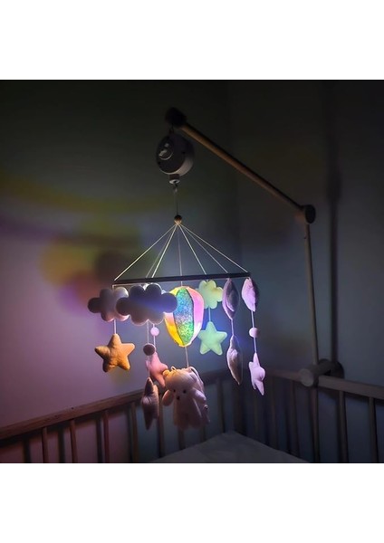 Beşik Süsü Işıklı Dönence