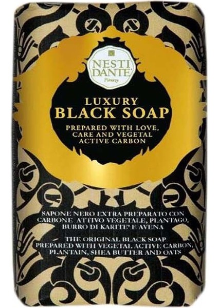 Dante Luxury Black Soap Lüks Siyah Sabun 250 gr