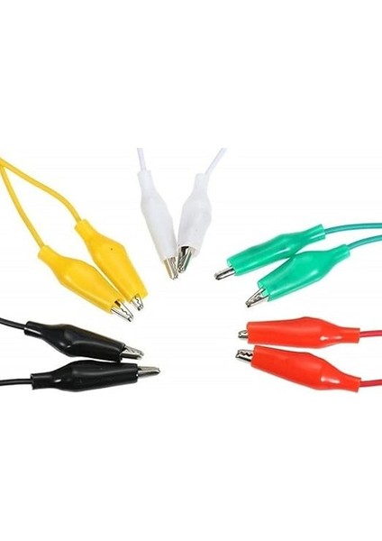 30'lu Krokodil Kablo Timsah Ağızlı Kıskaç Timsah Ağzı 50CM fiyatları